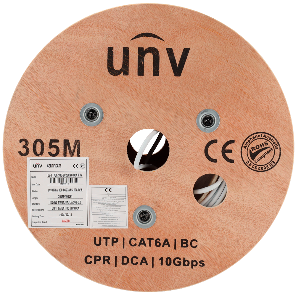 UV-UTP6-300-BC24AWG-DCA-B-W