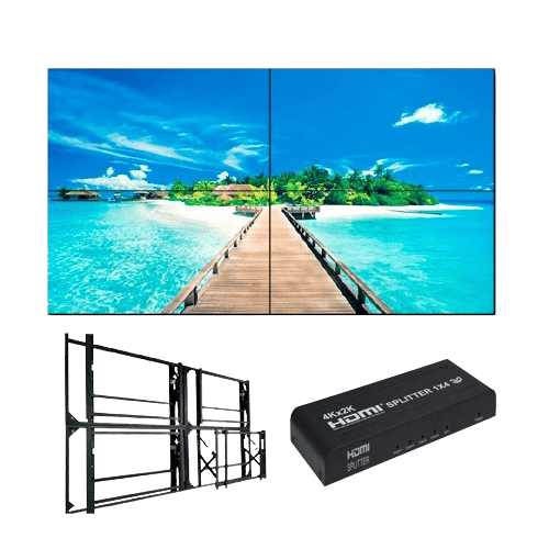 KIT-VIDEOWALL46-2X2-WALL-V2