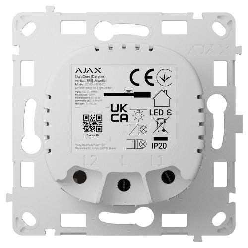 AX-LIGHTCORE-DIMMER-VERT